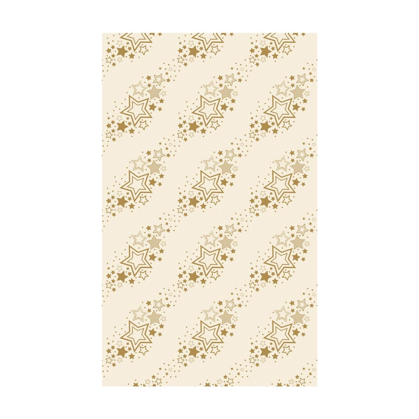 Duni tafellaken holiday star cream 220cm