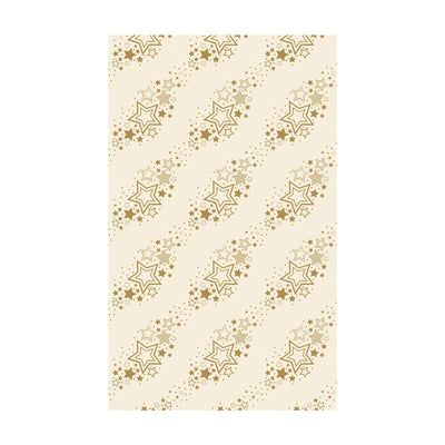 Duni tafellaken holiday star cream 220cm