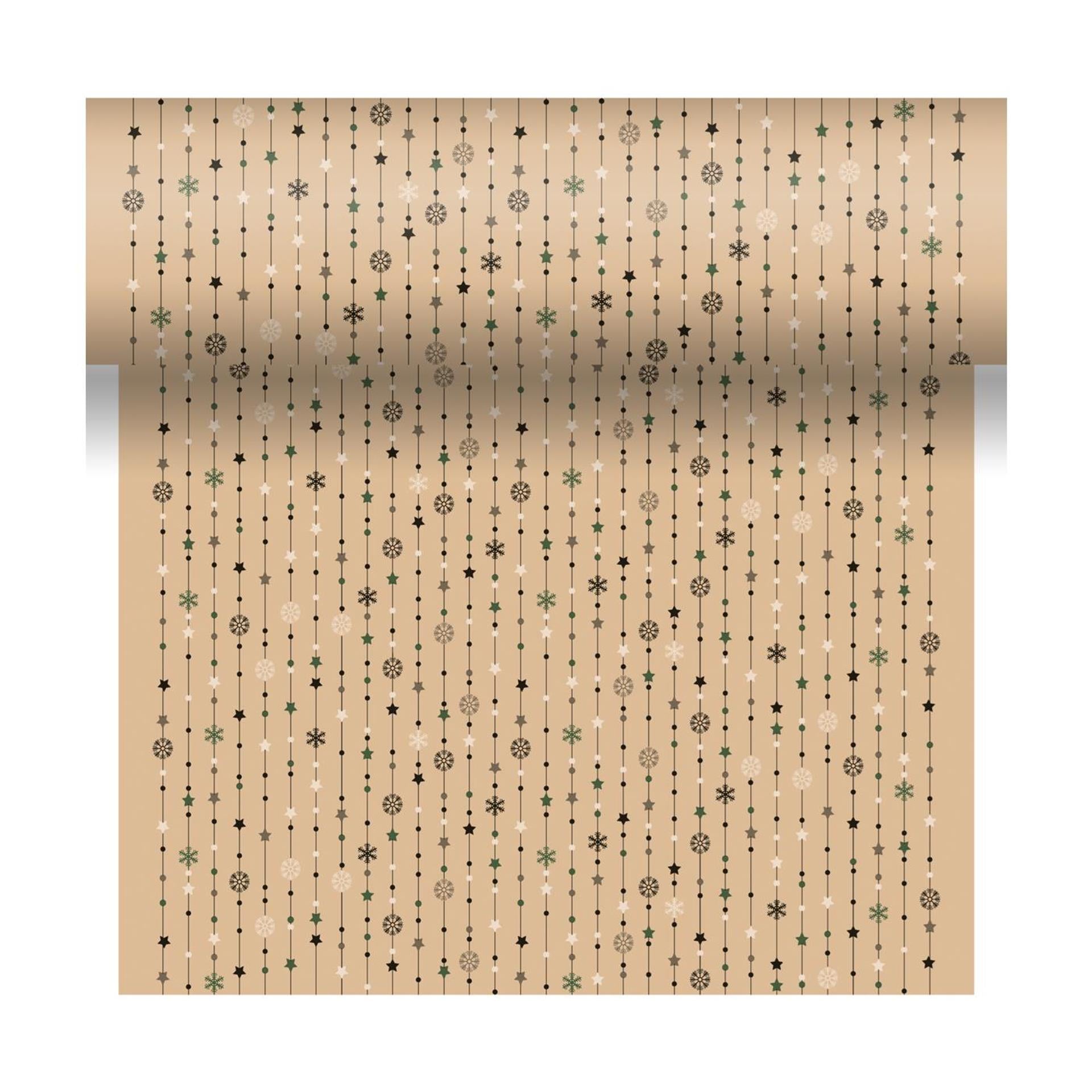 Duni 3-in1 natural yuletid 40x480cm