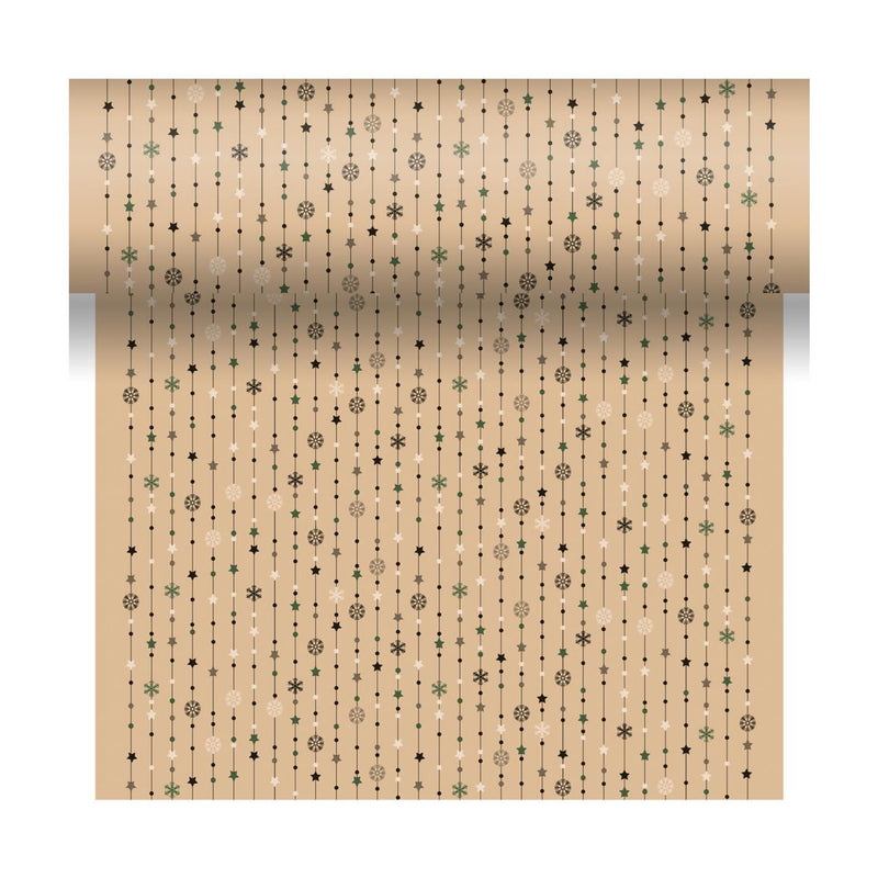 Duni 3-in1 natural yuletid 40x480cm