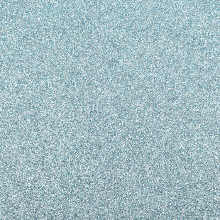 Florence • zelfklevend glitter papier 270g 30,5cm licht turquoise 1x