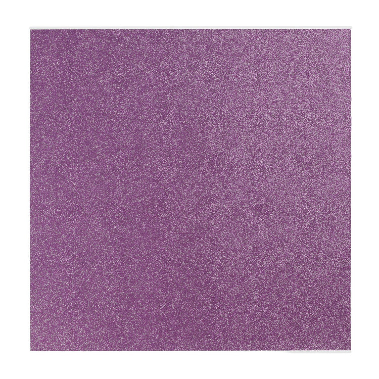 Florence • zelfklevend glitter papier 270g 30,5cm licht paars 1x