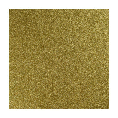 Florence • zelfklevend glitter papier 270g 30,5cm goud geel 1x