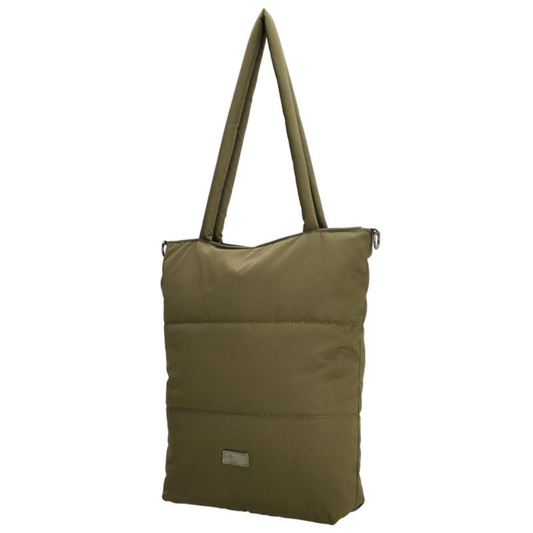 Beagles calvia shopperâ donkergroen 33x9x34cm