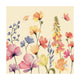 Duni servetten floral haven 3-laags tissue 33x33cm