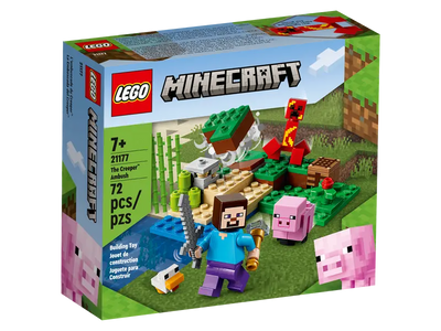 Lego minecraft - 21177 the creeper hinderlaag