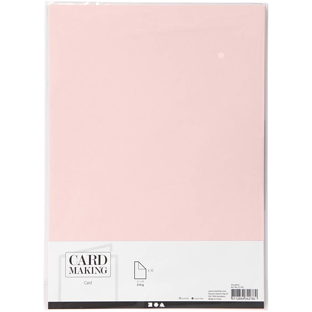 Https: www.cchobby.nl karton-a4-vel-210x297-mm-210-gr-lichtroze-10-vel-1-doos
