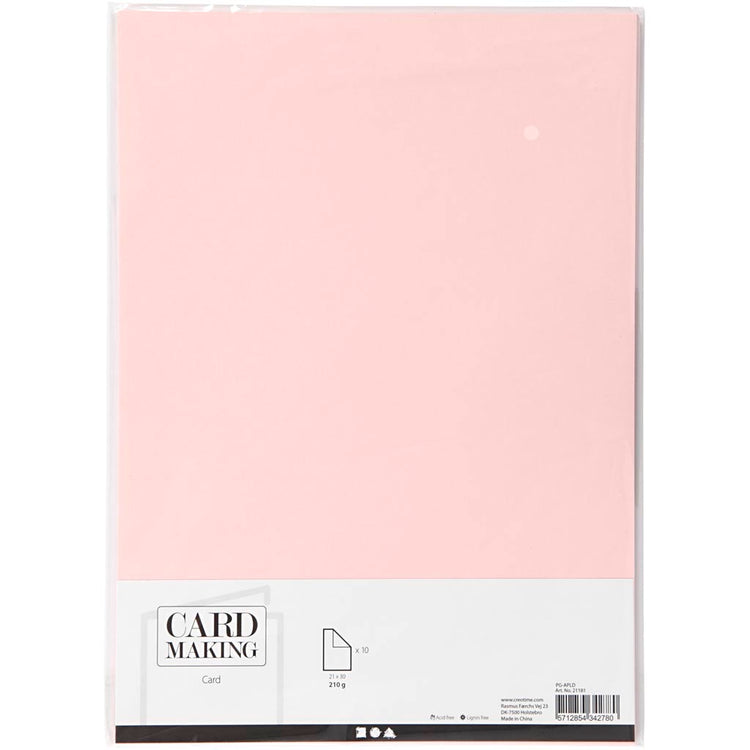 Https: www.cchobby.nl karton-a4-vel-210x297-mm-210-gr-lichtroze-10-vel-1-doos
