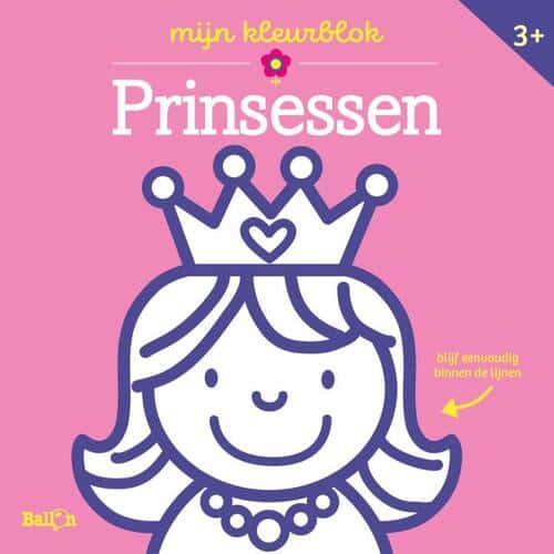 De ballon ballon mijn kleurboek prinsessen