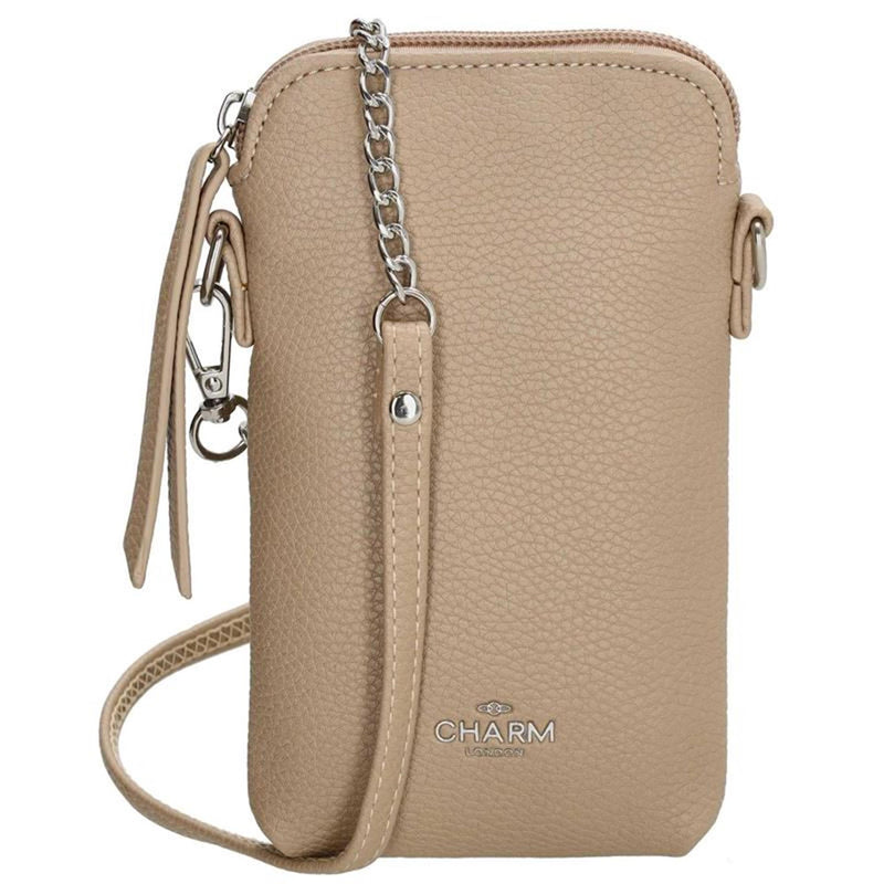 Charm london telefoontasje taupe