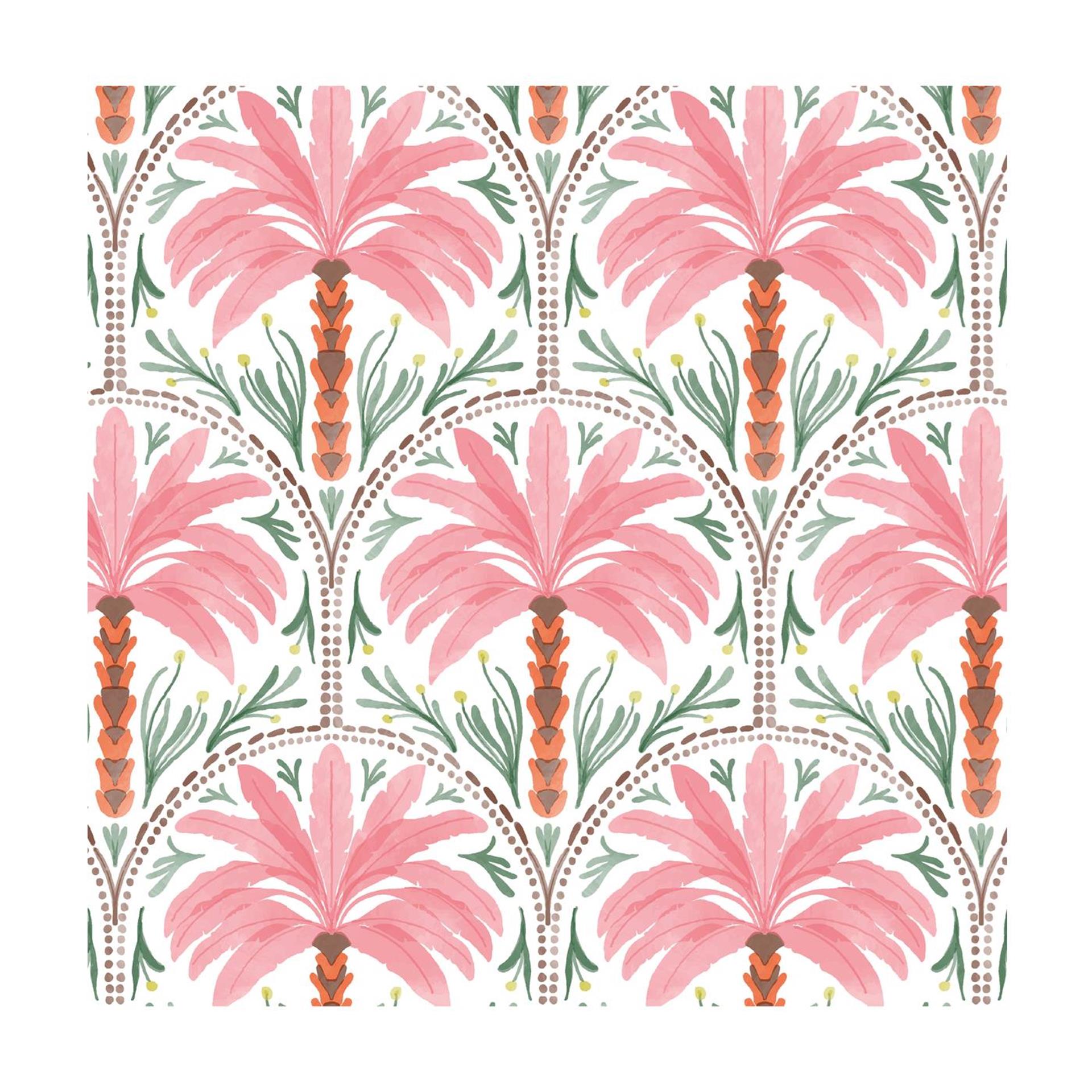 Duni servetten palm oasis 3-laags tissue 33x33cm