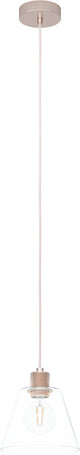 Eglo copley hanglamp - e27 - ø 20 cm - roségoud