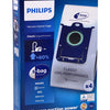 Philips stofzuigerzakken s-bag fc8021 03 4 stuks