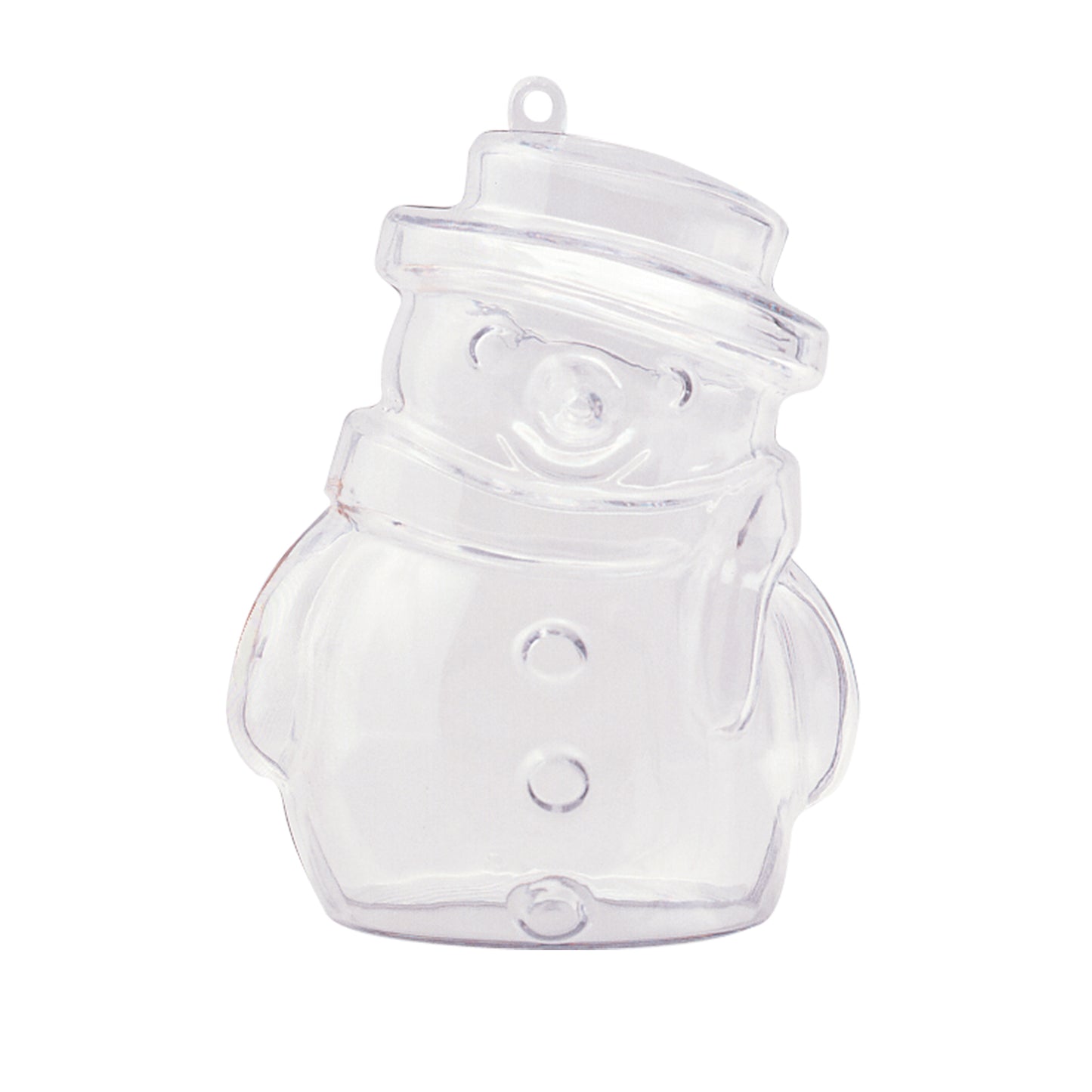 Vaessen creative • plastic sneeuwman 2-delig 10cm