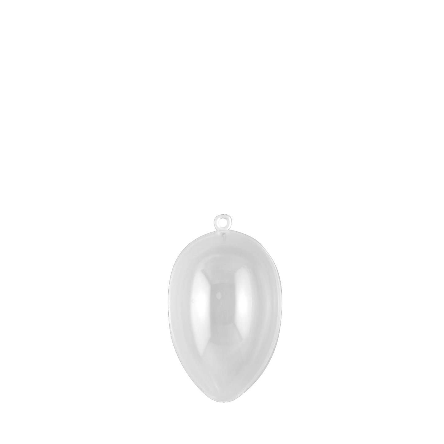 Vaessen creative • plastic ei 2-delig 8cm 5pcs