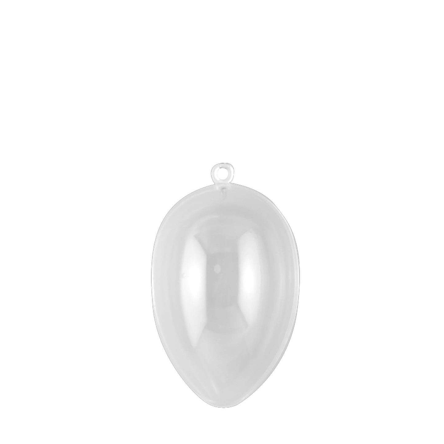 Vaessen creative • plastic ei 2-delig 12cm 5pcs