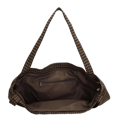 Beagles shopper bruin pied de poule