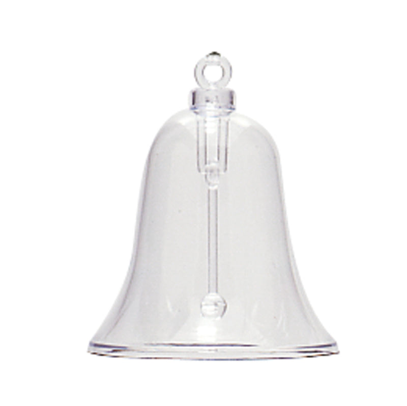 Vaessen creative • plastic klok 2-delig 9cm