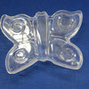 Vaessen creative • plastic vlinder 2-delig 13cm