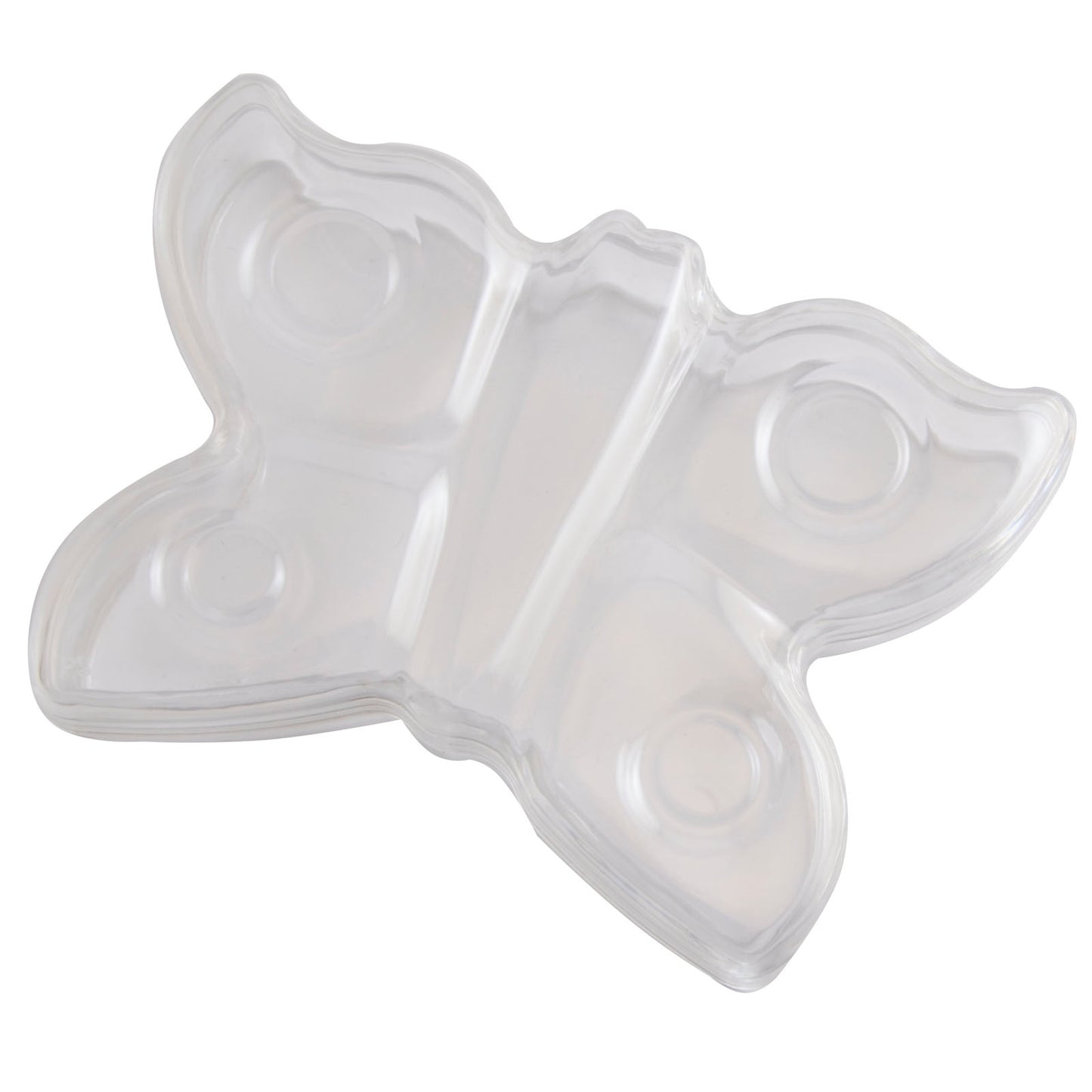 Vaessen creative • plastic vlinder 2-delig 13cm