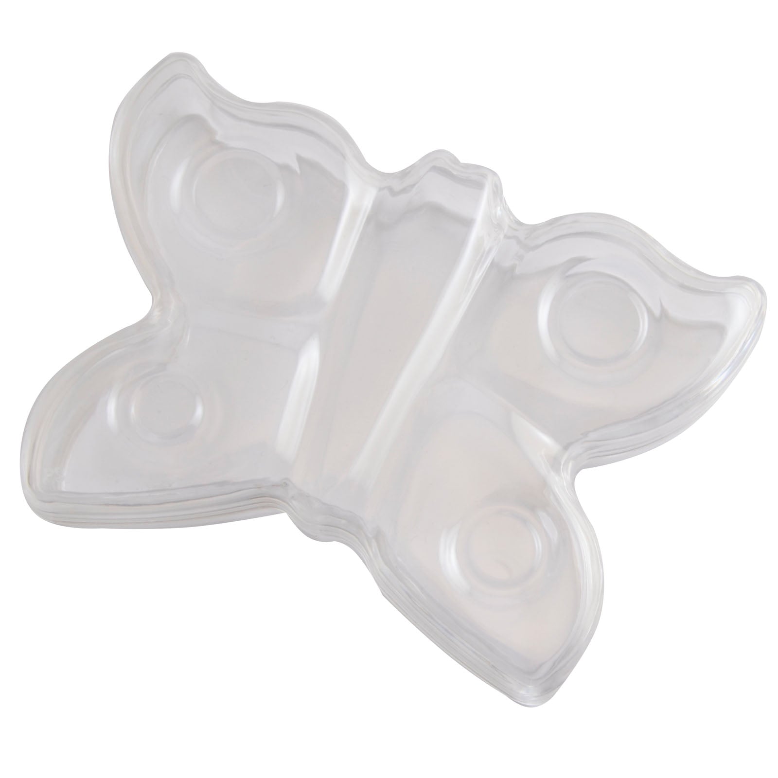 Vaessen creative • plastic vlinder 2-delig 13cm
