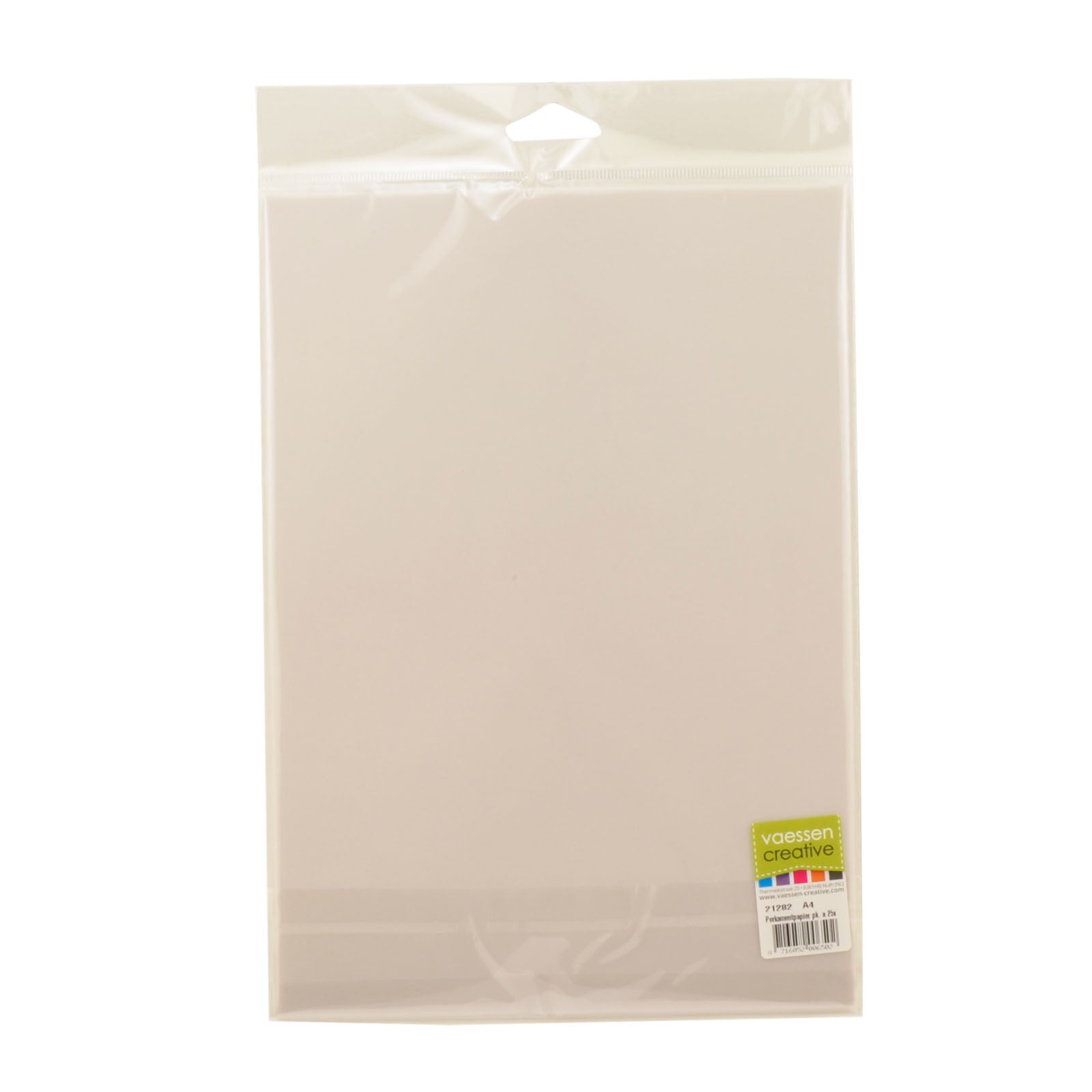 Vaessen creative • perkamentpapier a4 150 gr. a 25 vel