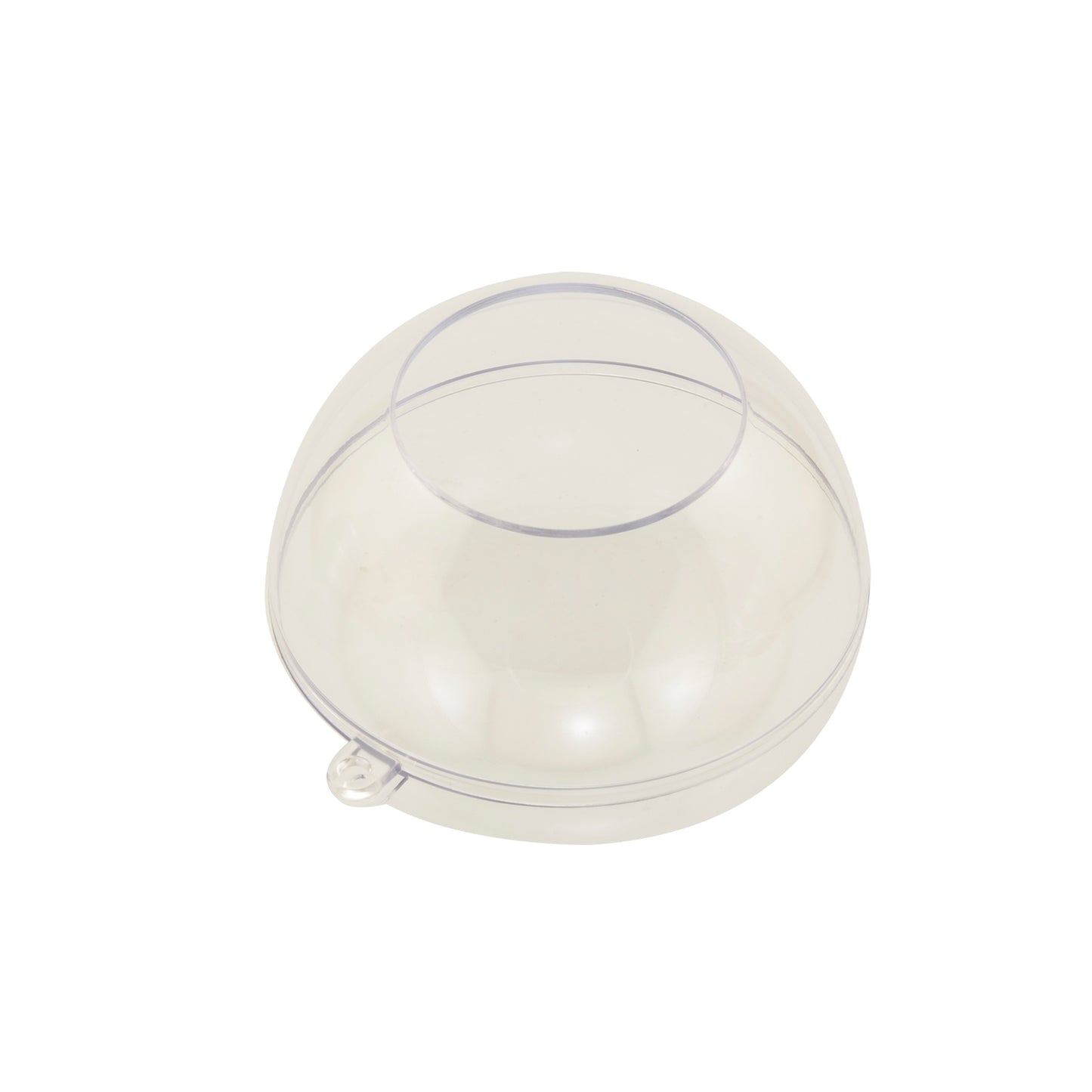 Vaessen creative • plastic bal 2-delig ø8cm 5pcs met gat