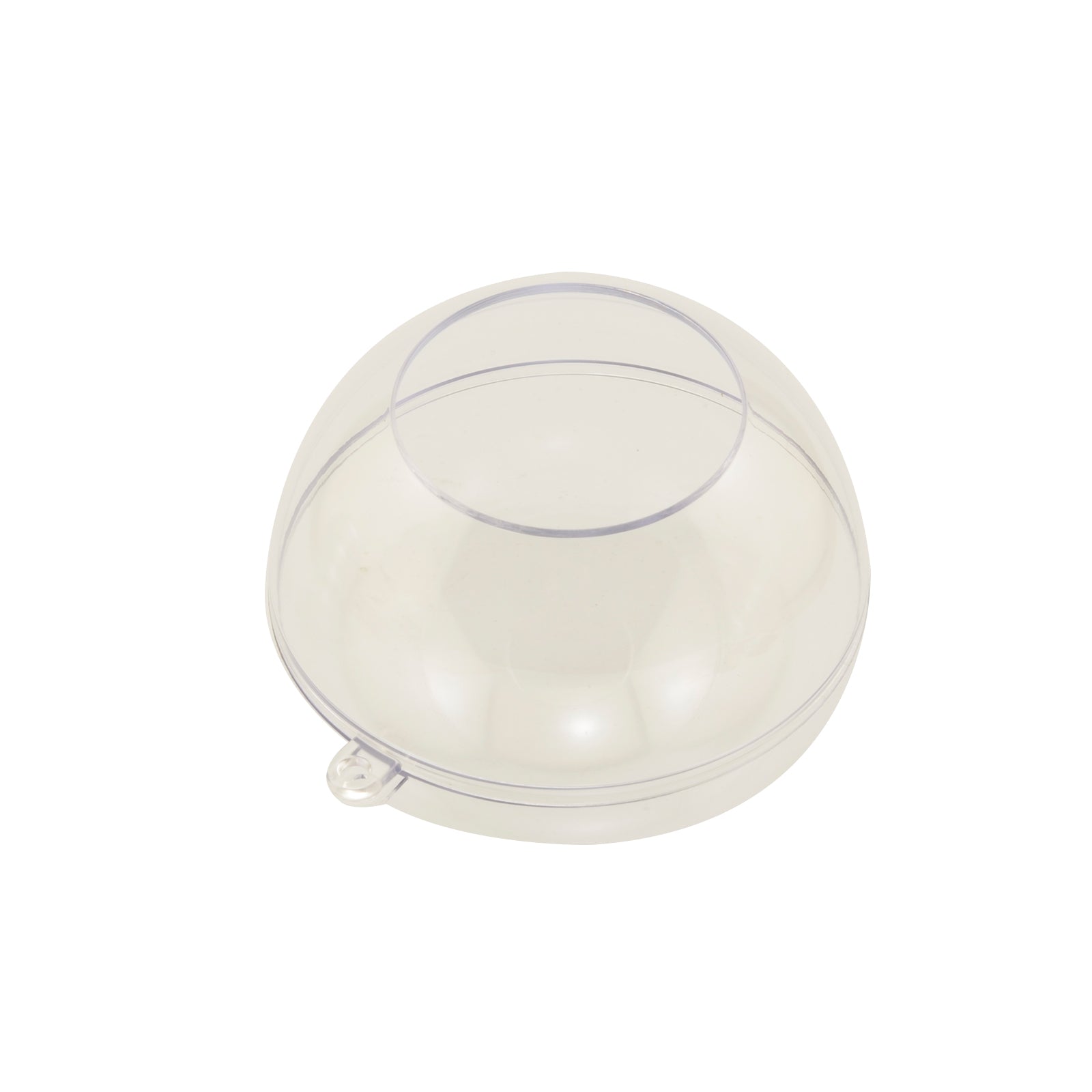 Vaessen creative • plastic bal 2-delig ø8cm 5pcs met gat