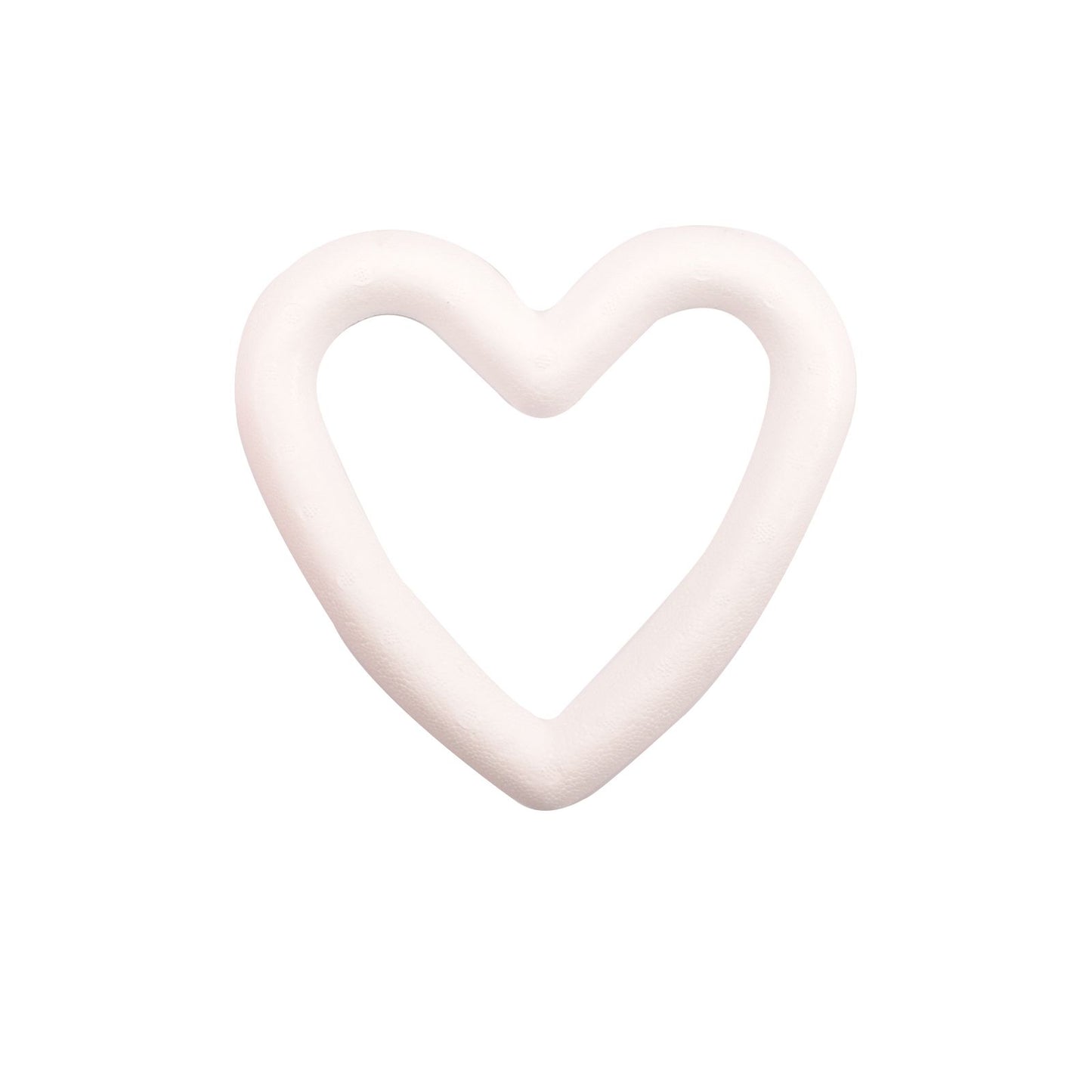 Vaessen creative • piepschuim hart open 15cm