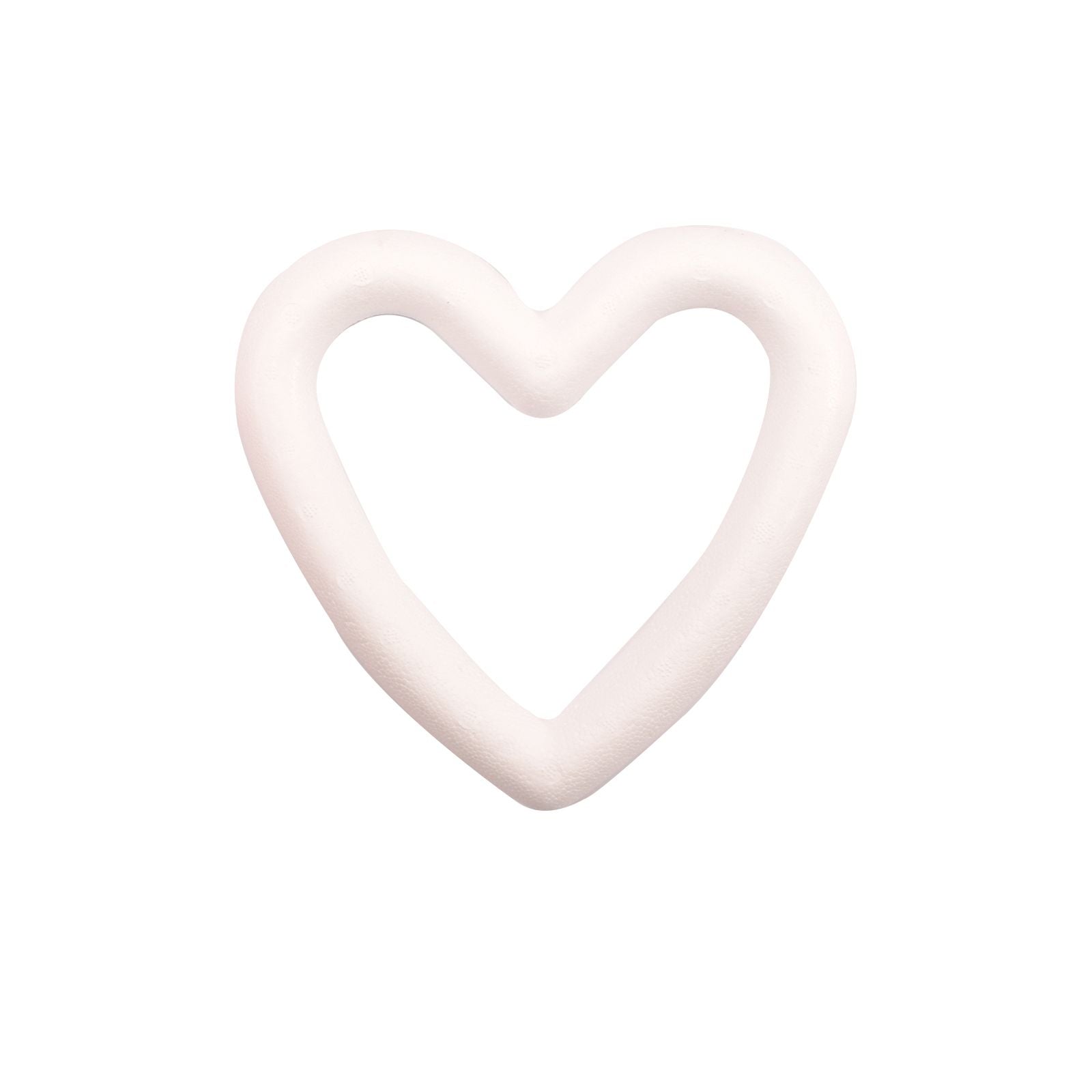 Vaessen creative • piepschuim hart open 15cm