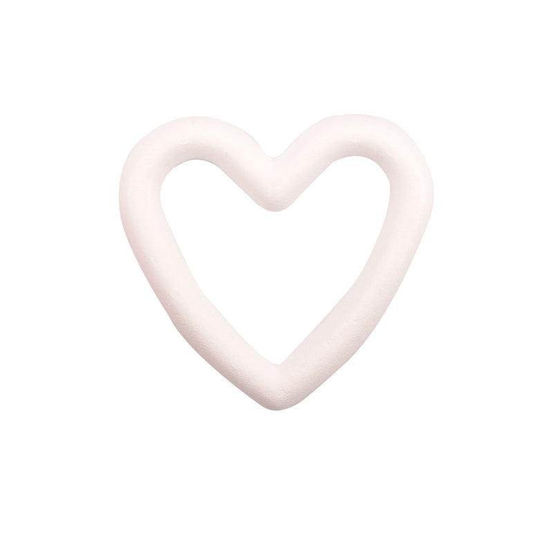 Vaessen creative • piepschuim hart open 15cm