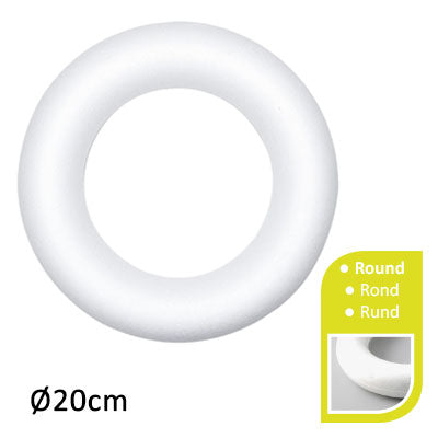 Vaessen creative • piepschuim ring ø20cm
