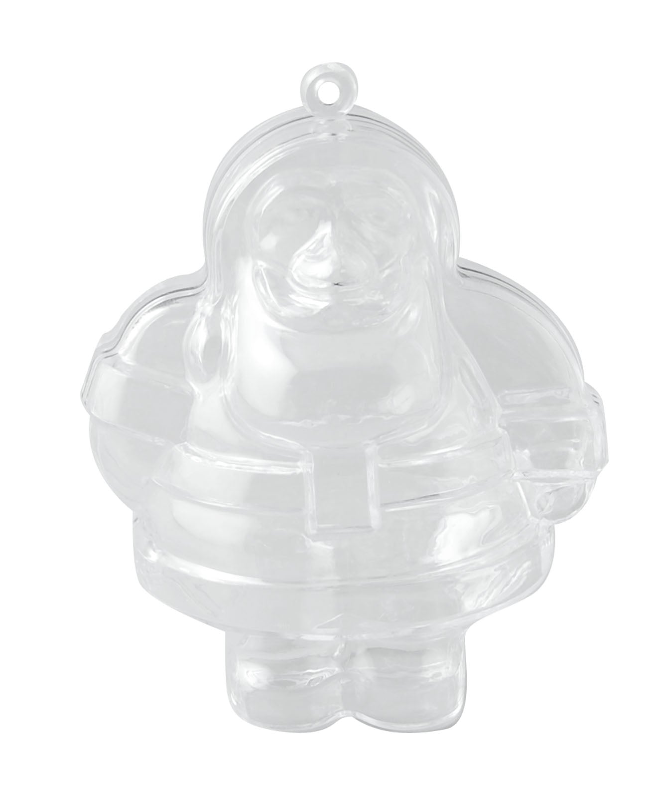 Vaessen creative • plastic kerstman 2-delig 10cm