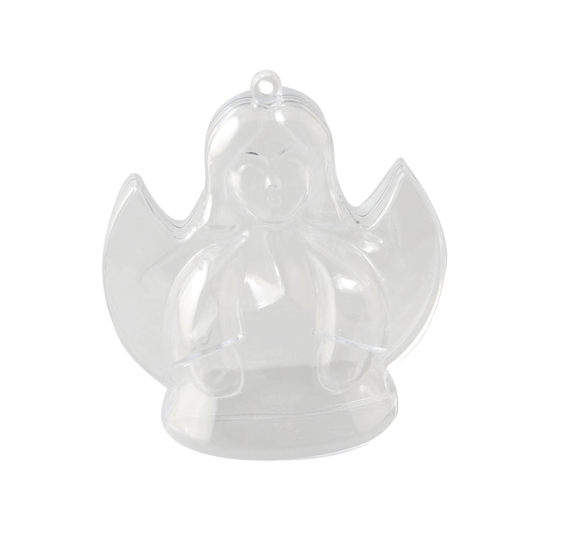 Vaessen creative • plastic engel 2-delig 10cm
