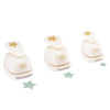 Vaessen creative • figuurpons set sterren 3st.