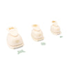 Vaessen creative • figuurpons set hart bloem vlinder 3st.