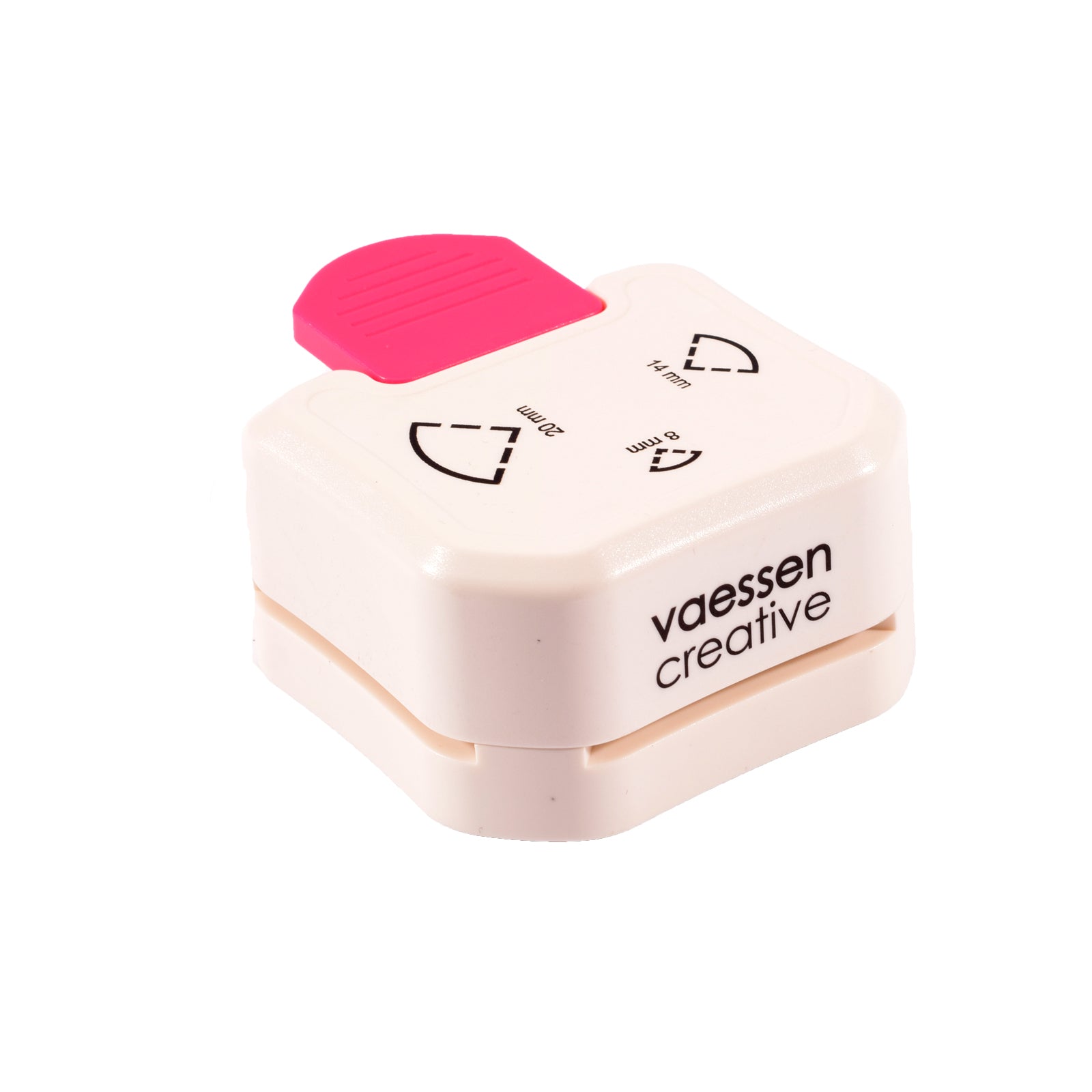 Vaessen creative • 3-in-1 label hoekpons ticket