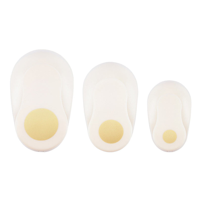 Vaessen creative • figuurpons set cirkels 3st