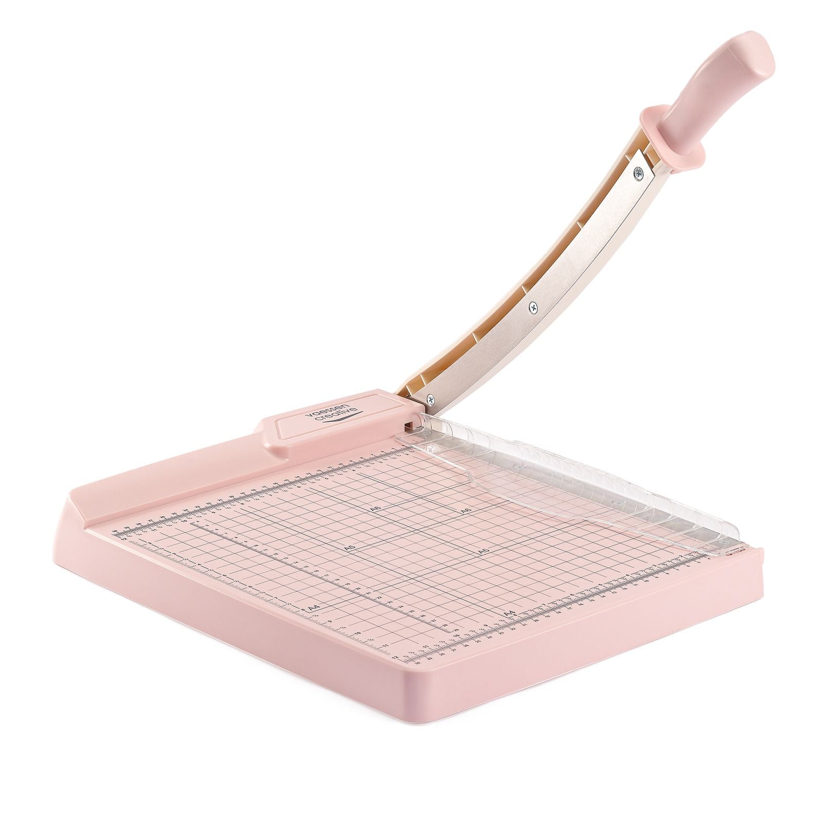 Vaessen creative • guillotine papiersnijder 30,5x30,5cm roze