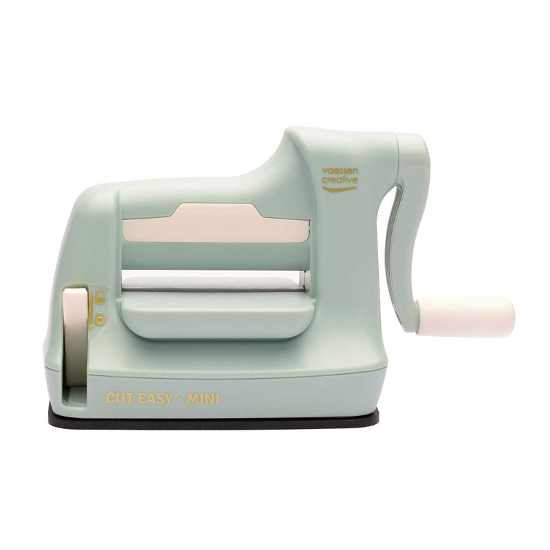 Vaessen creative • cut easy mini snij- en embossingmachine mint