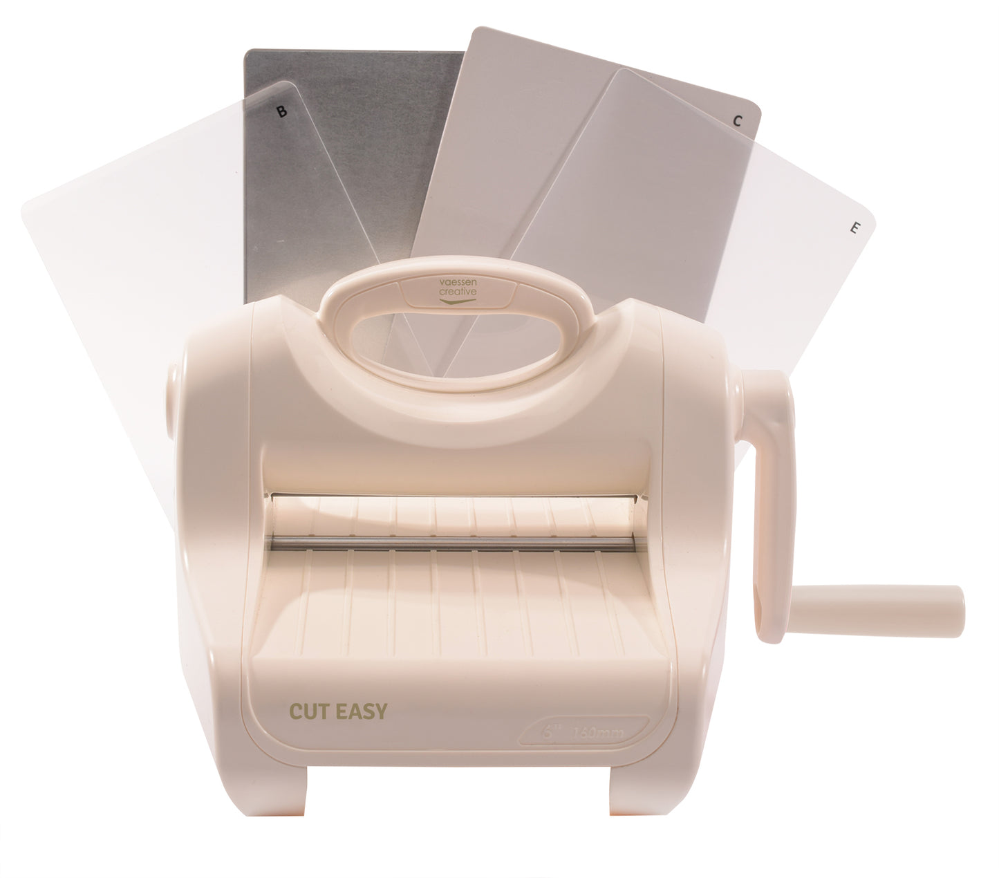 Vaessen creative • cut easy snij- en embossingmachine a5 starterkit
