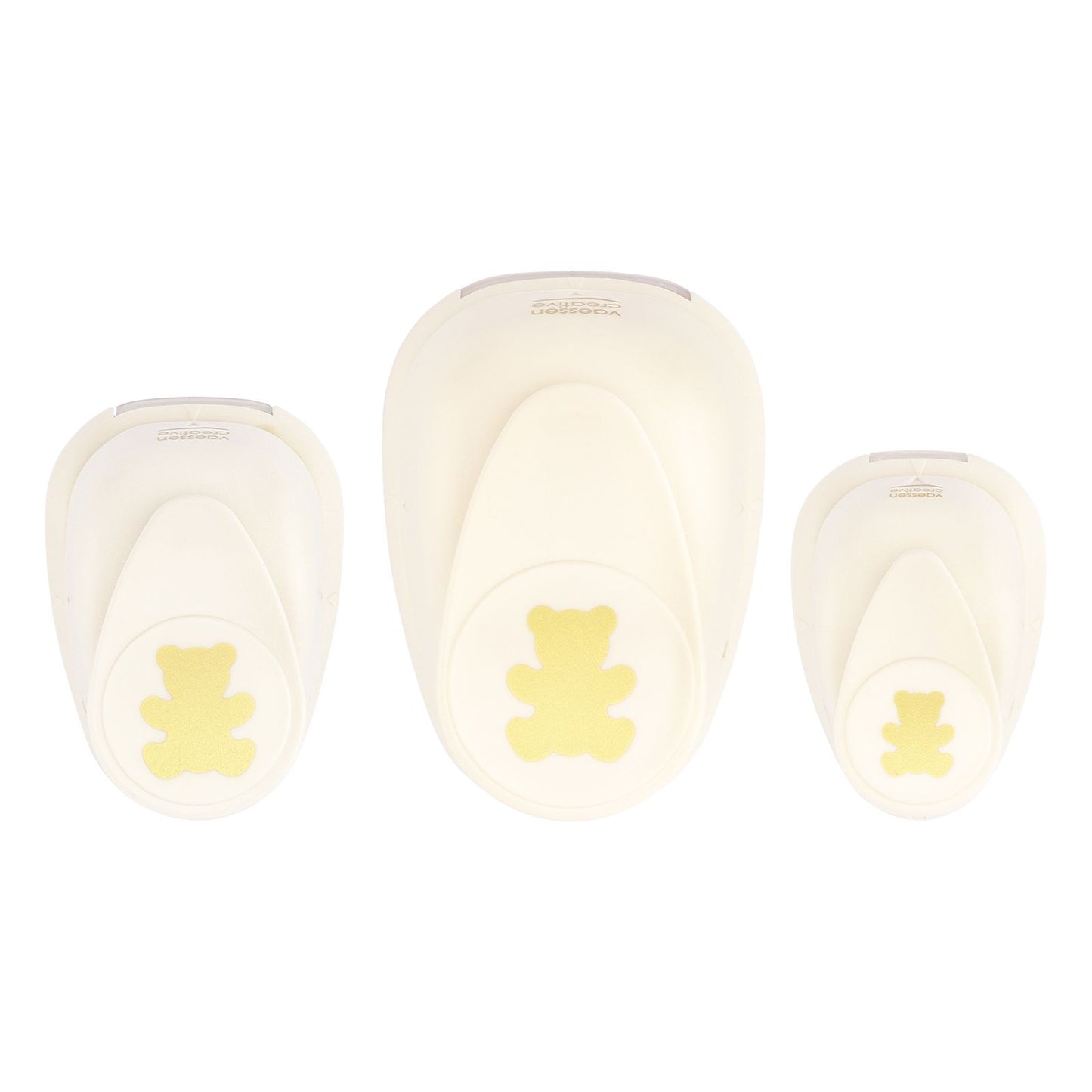 Vaessen creative • figuurpons set beren 3st.