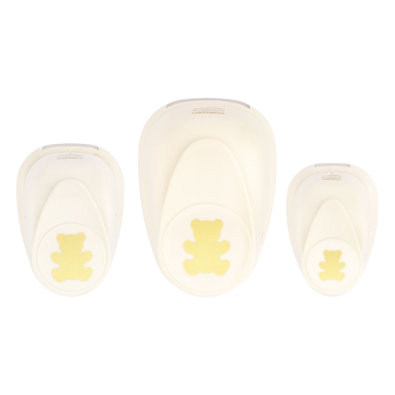 Vaessen creative • figuurpons set beren 3st.