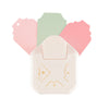 Vaessen creative • 3-in-1 label hoekpons vintage