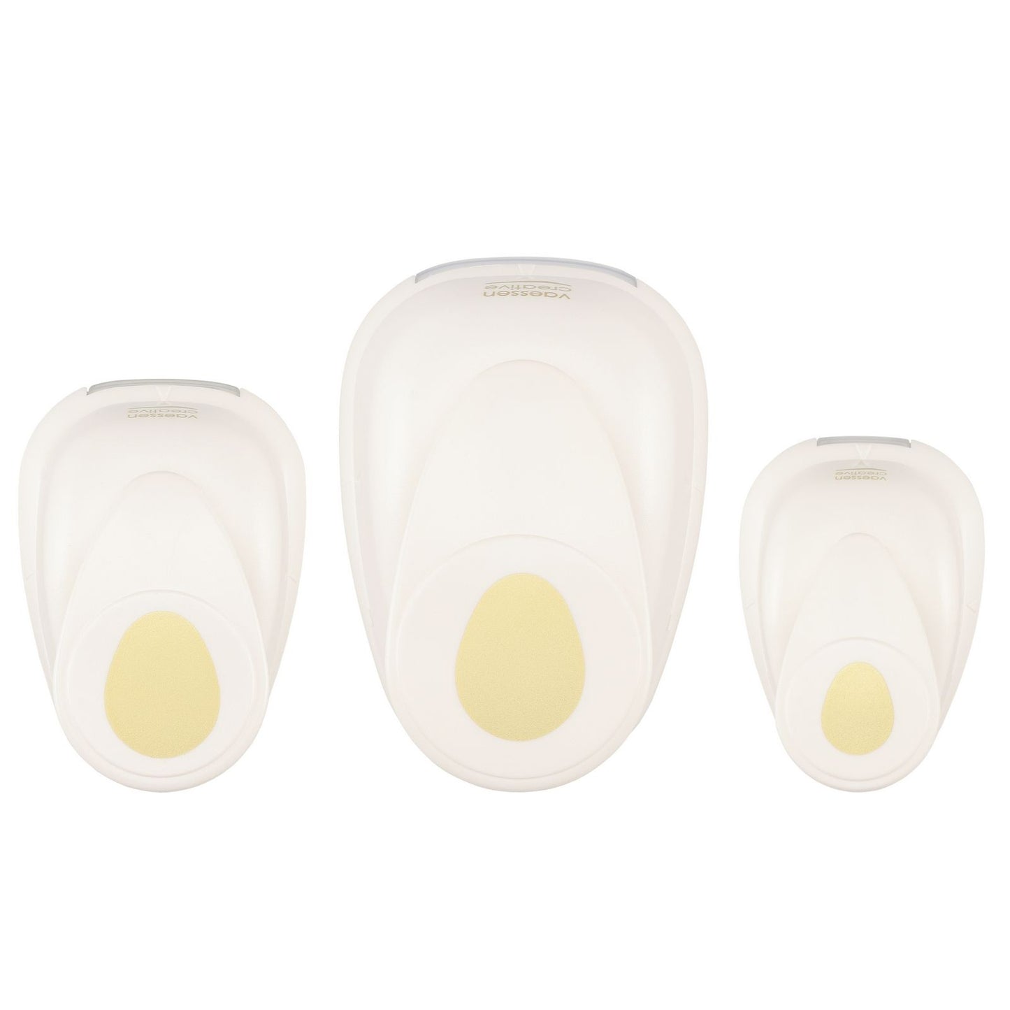 Vaessen creative • figuurpons set eieren 3st.
