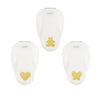 Vaessen creative • figuurpons set beer hart vlinder small 3st