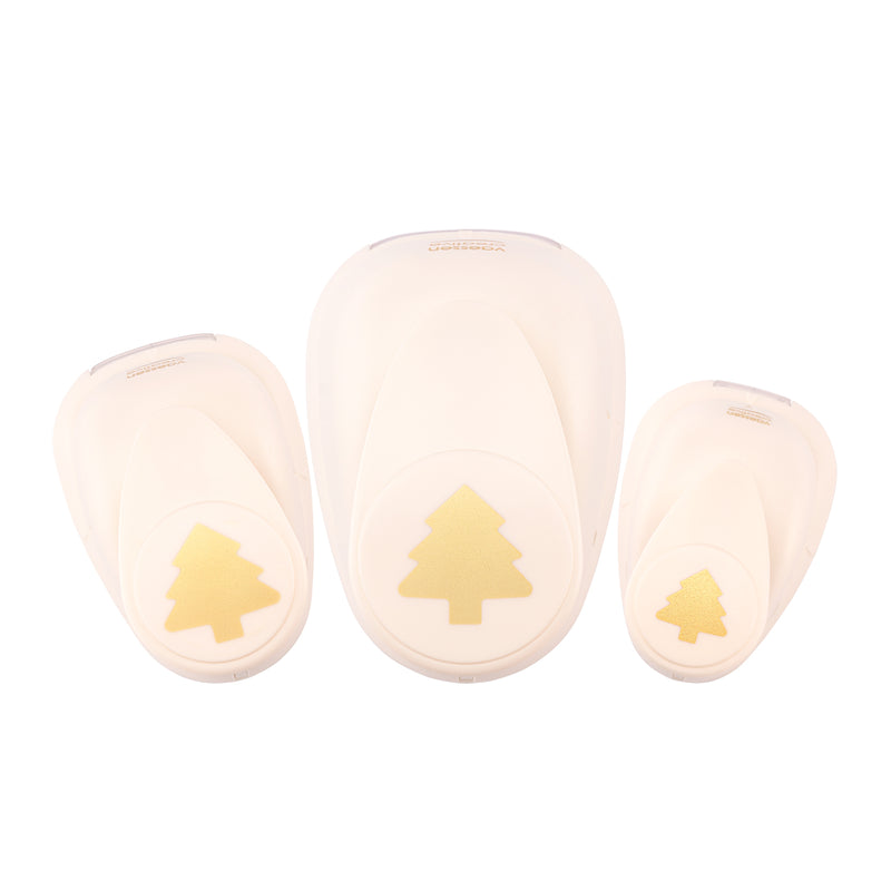 Vaessen creative • figuurpons set kerstbomen 3st.