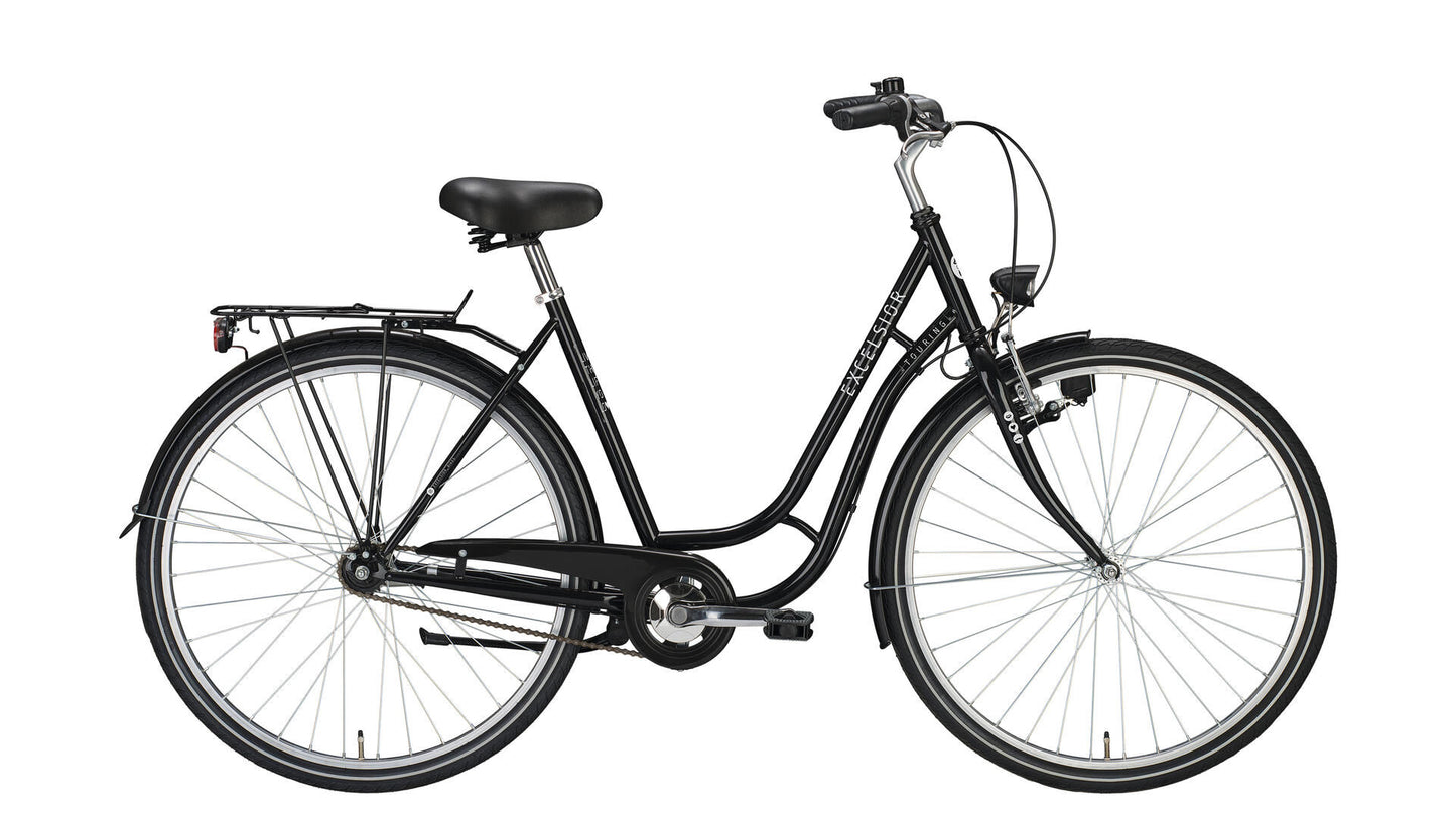Excelsior stadsfiets touring mod. 24 bike touring 28 53 tour 3sp black