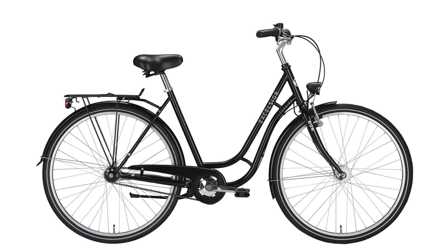 Excelsior stadsfiets touring nd mod. 24 bike touring nd 28 53 tour 3sp black