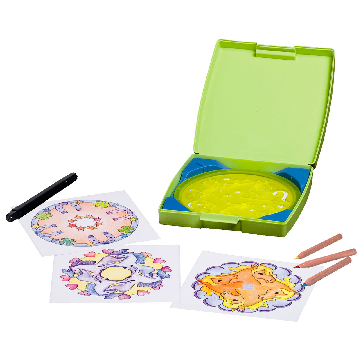Mandala-designer ravensburger mini - paarden